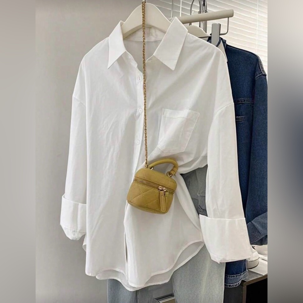 White Button Down Shirt